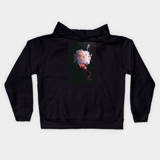 White Flowers Kids Hoodie